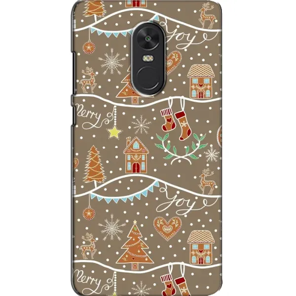 Чехол с принтом «Новогодние пряники» для Xiaomi Redmi Note 4X