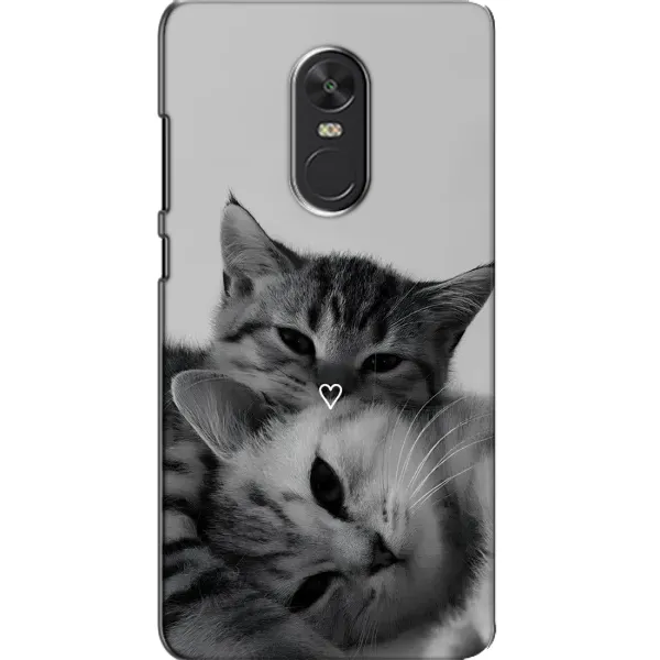 Чехол с принтом «Пара котов» для Xiaomi Redmi Note 4X