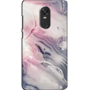 Мраморный чехол на Xiaomi Redmi Note 4X (VPrint) (Пурпурный Мрамор)