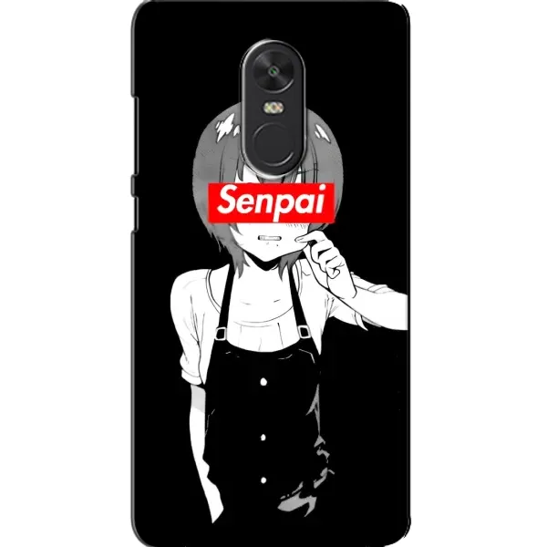 Чохол з принтом «Senpai» для Xiaomi Redmi Note 4X Чохол з принтом «Senpai» для Xiaomi Redmi Note 4X