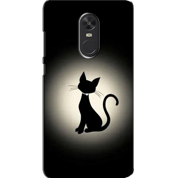 Чохол з принтом «Силует котика» для Xiaomi Redmi Note 4X
