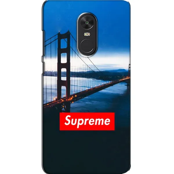 Чохол з принтом «Стиль Supreme» для Xiaomi Redmi Note 4X