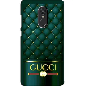 Чохли  GUCCI для Ксяомі Редмі Ноут 4Х (AlphaPrint) (Текстура Гуччі)