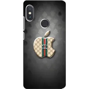 Чохли GUCCI для Сяомі Редмі Нот 5 Про (AlphaPrint) (Apple gucci)