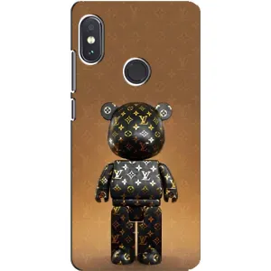 Чехлы для Xiaomi Redmi Note 5 Pro - Bearbrick Louis Vuitton (PREMIUMPrint) (Bearbrick)