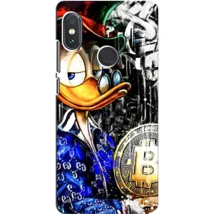 Чехлы для Сяоми Редми Ноут 5 Про - Scrooge MagDag (PREMIUMPrint) (Биткойн Скрудж)