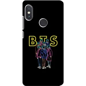 Чехлы BTS для Xiaomi Redmi Note 5 Pro (AlphaPrint) (BTS стайл)