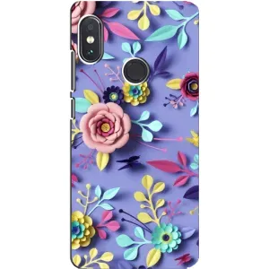 Чохли з квітами для Xiaomi Redmi Note 5 Pro (VPrint) (Дизайн квітів)
