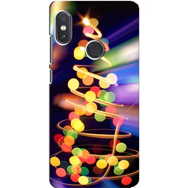 Чохол з принтом «Ялинка в огоньках» для Xiaomi Redmi Note 5 Pro Чохол з принтом «Ялинка в огоньках» для Xiaomi Redmi Note 5 Pro