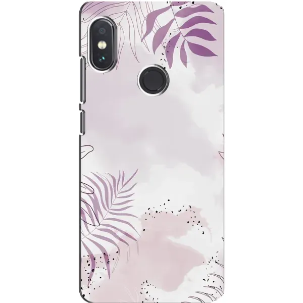 Чохол з принтом «Фіолетове листя» для Xiaomi Redmi Note 5 Pro