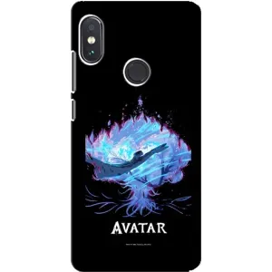 Чехлы с фильма АВАТАР для Xiaomi Redmi Note 5 Pro (AlphaPrint) (фон Аватар)