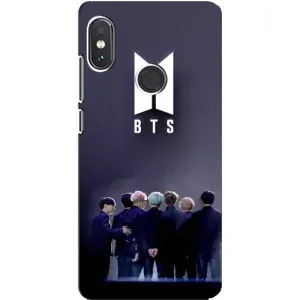 Чехлы BTS для Xiaomi Redmi Note 5 Pro (AlphaPrint) (Группа BTS)