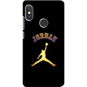 Чехлы для Xiaomi Redmi Note 5 Pro - с картинкой JORDAN (AlphaPrint) (Jordan Gold)