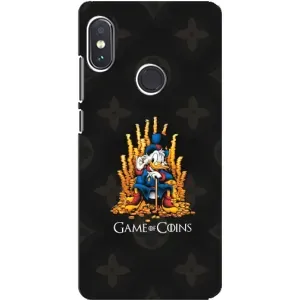 Чехлы для Xiaomi Redmi Note 5 Pro - Скрудж МакДак Louis Vuitton (PREMIUMPrint) (Король денег)