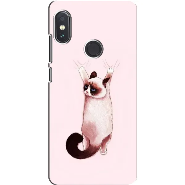 Чохол з принтом «Котик падає» для Xiaomi Redmi Note 5 Pro