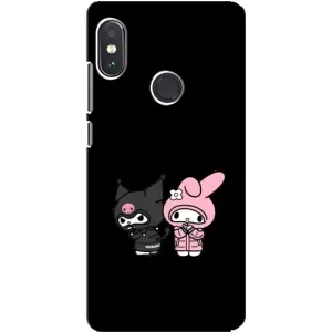 Чехол с кроликом Куроми на Xiaomi Redmi Note 5 Pro (Куроми и Мелоди)
