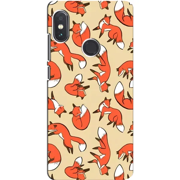 Чохол з принтом «Лисички» для Xiaomi Redmi Note 5 Pro