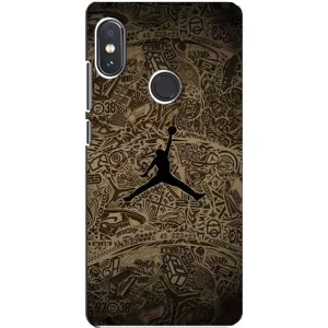 Чехлы для Xiaomi Redmi Note 5 Pro - с картинкой JORDAN (AlphaPrint)