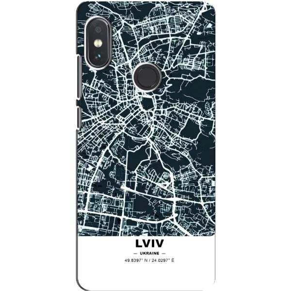 Чехол с принтом «Львов» для Xiaomi Redmi Note 5 Pro