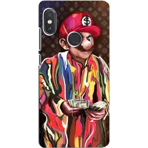 Брендновые Чехлы для Xiaomi Redmi Note 5 Pro - (PREMIUMPrint) (Mario LV)