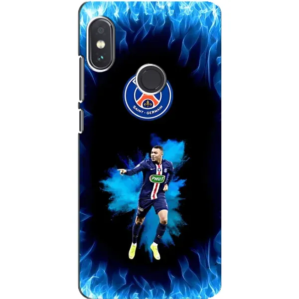 Чохол з принтом «Мбаппе у вогні» для Xiaomi Redmi Note 5 Pro