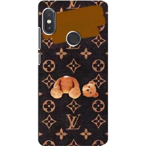 Брендновые Чехлы для Xiaomi Redmi Note 5 Pro - (PREMIUMPrint) (Медведь без головы)
