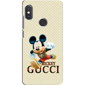 Чехол Disney Mouse Xiaomi Redmi Note 5 Pro (PREMIUMPrint) (Mikki Gucci)