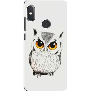 Чехол с птицами на Xiaomi Redmi Note 5 Pro (VPrint) (Милая Сова)