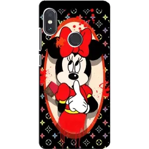 Чехол Disney Mouse Xiaomi Redmi Note 5 Pro (PREMIUMPrint) (Минни Маус ЛВ)