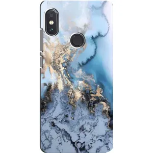 Мраморный чехол на Xiaomi Redmi Note 5 Pro (VPrint) (Нежный мрамор)