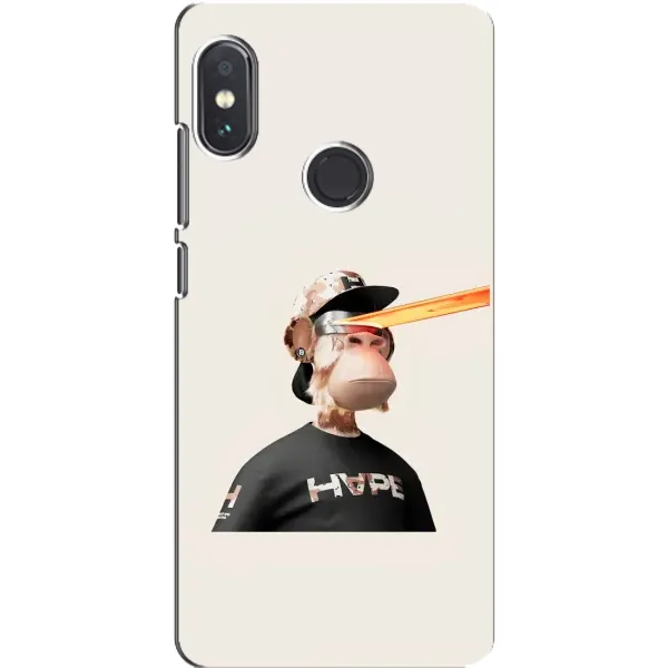 Чехол с принтом «обезьяна NFT в очках» для Xiaomi Redmi Note 5 Pro