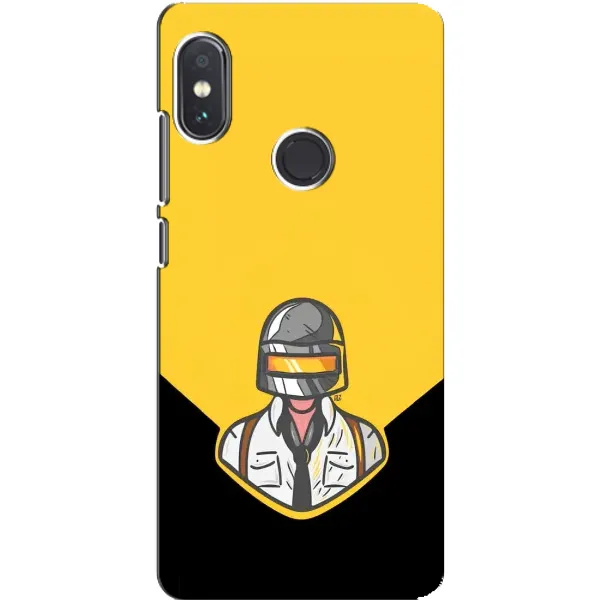 Чохол з принтом «Пабг в шоломі» для Xiaomi Redmi Note 5 Pro