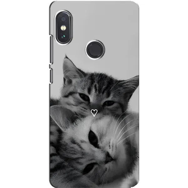 Чохол з принтом «Пара котів» для Xiaomi Redmi Note 5 Pro Чохол з принтом «Пара котів» для Xiaomi Redmi Note 5 Pro