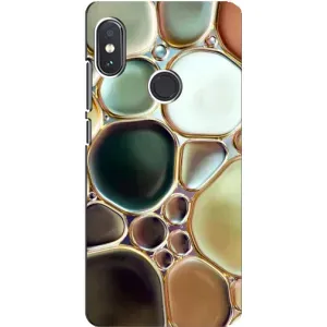 Мраморный чехол на Xiaomi Redmi Note 5 Pro (VPrint) (Радужный Мрамор)