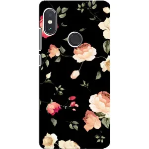 Чохли з квітами для Xiaomi Redmi Note 5 Pro (VPrint) (Трояндочки)