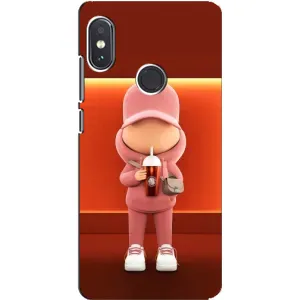 Круті Чохли Луі Віттон для Xiaomi Redmi Note 5 Pro (AlphaPrint) (З Кавою)