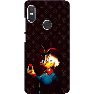 Чехлы для Xiaomi Redmi Note 5 Pro - Скрудж МакДак Louis Vuitton (PREMIUMPrint) (Скрудж с бриллиантом)