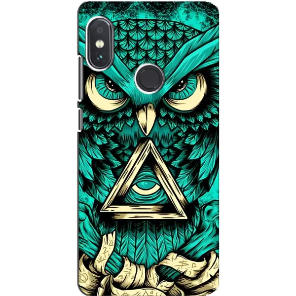 Чохол з принтом «Сова з оком» для Xiaomi Redmi Note 5 Pro