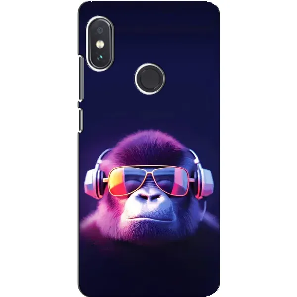 Чохол з принтом «Стильна мавпа» для Xiaomi Redmi Note 5 Pro