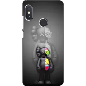 Чехлы для Xiaomi Redmi Note 5 Pro - Bearbrick Louis Vuitton (PREMIUMPrint) (Тело Bearbrick)