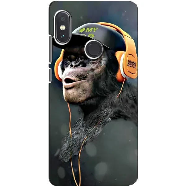 Чохол з принтом «В навушниках» для Xiaomi Redmi Note 5 Pro