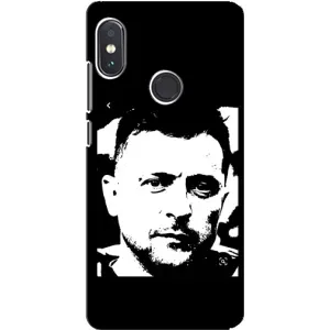 Чехол для Xiaomi Redmi Note 5 Pro (AlphaPrint - с принтом Зеленского) (Зеленский АРТ)