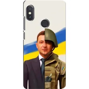 Чехол для Xiaomi Redmi Note 5 Pro (AlphaPrint - с принтом Зеленского) (Зеленский солдат)