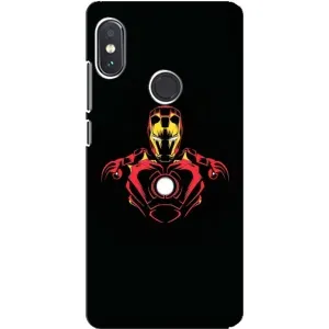 Чохли з героями Марвел Xiaomi Redmi Note 5 (VPrint) (Залізна людина)