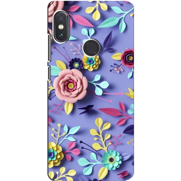 Чехол с принтом «Цветочный дизайн» для Xiaomi Redmi Note 5