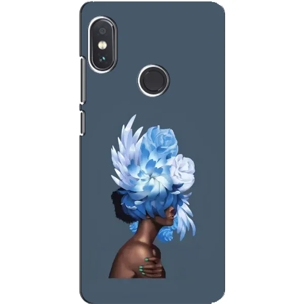Чехол с принтом «Цветы на голове» для Xiaomi Redmi Note 5 Чехол с принтом «Цветы на голове» для Xiaomi Redmi Note 5