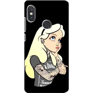 Чохол з друком для Xiaomi Redmi Note 5 - (Мода) (AlphaPrint) (Дівчина в тату)