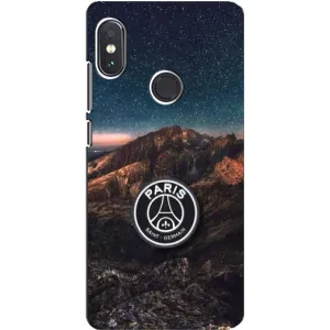 Чохли PSG для Xiaomi Redmi Note 5 (AlphaPrint) (ФК ПСЖ)