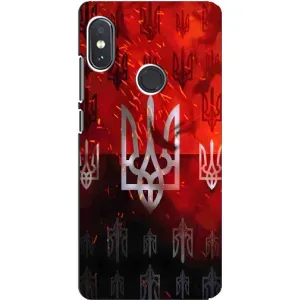 Украинские Чехлы для Xiaomi Redmi Note 5 с картинкой УПА (AlphaPrint) (ГЕРБ УПА)