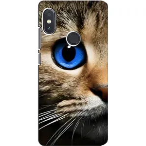 Чехлы с Котиками для Xiaomi Redmi Note 5 (VPrint) (Глаз кота)
